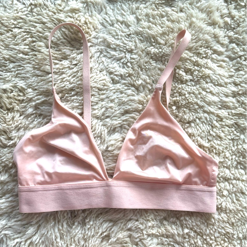 Negative Glacé Triangle Bra